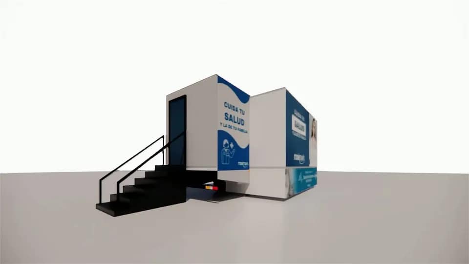 Unidad móvil de salud de Movimark